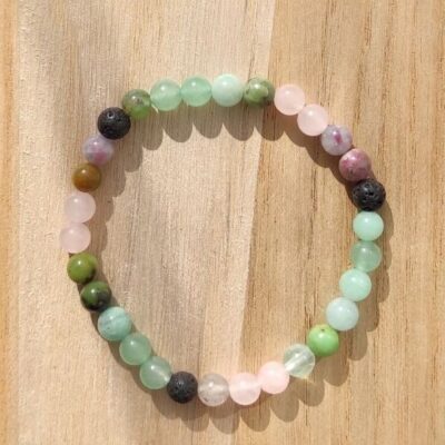 Bracelet Chakra Cœur « J’AIME »