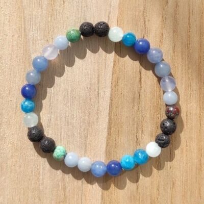 Bracelet Chakra Gorge « JE M’EXPRIME »