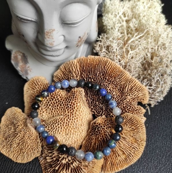 Bracelet Chakra 3ème Œil "JE VOIS" – Image 4