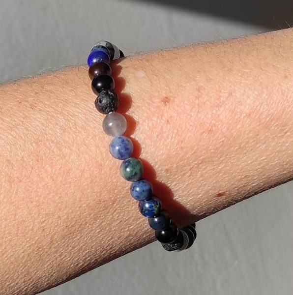 Bracelet Chakra 3ème Œil "JE VOIS" – Image 2