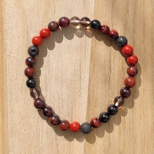 Bracelet Chakra Racine "JE SUIS"